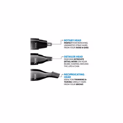 Wahl Nose/Ear/Eyebrow Trimmer - Rechargeable, Washable