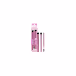 Real Techniques Eye Shade & Blend Brush Trio - Vegan, Cruelty-Free