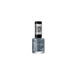 Rimmel London Glitter Nail Polish Top Coat, Diamond Dust, 8 ml