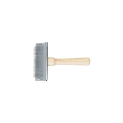 Ancol Heritage Wood Handle Soft Slicker Brush Large