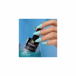 Bluesky Gel Nail Polish 10ml, Lake Blue - SS2512, Blue Gel Nail Polish for 21 Day Manicure, Requires Curing Under LED UV Nail Lamp