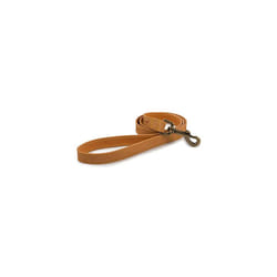 Ancol Timberwolf Leather Mustard Dog Puppy Lead Pet Leash Training Accessory, 60cm x 19mm