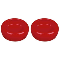 Trixie Ceramic Bowl with Rounded Pouring Rim for Hamster, 100 ml, 1 piece (Assorted Colors) (Pack of 2)