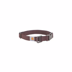 Carhartt Nylon Duck Dog Collar, Deep Wine, Large