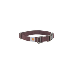 Carhartt Nylon Duck Dog Collar, Deep Wine, Large