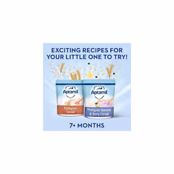 Aptamil Multigrain Porridge Baby Food Cereal, 7+ Months, 200g (Pack of 4)