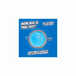 Chuckit! Paraflight Dog Toy Floating Flying Disc Fetch Play Tossing Frisbee Toy for Dogs, Large