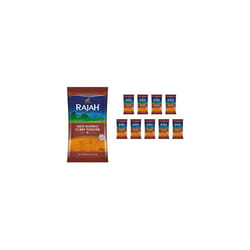 Rajah Spices Mild Madras Curry Powder | Madras | Mild | Curry Powder | (400g (Pack of 10))
