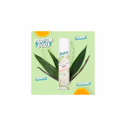 Batiste Dry Shampoo in Bare 200ml, Barely Scented Light Fragrance, No Rinse Spray to Refresh Hair in Between Washes