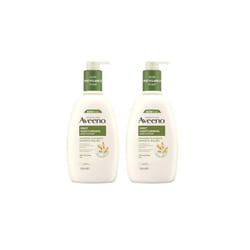 Aveeno Daily Moisturising Body Lotion - Sensitive Skin, Fragrance Free, 500ml (2 Pack)