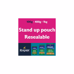 Rajah Spices Dhaniya Ground Coriander | Coriander Powder | Ada | Adarak | ADU | Adaraka | Adrak | (10 x 100g)