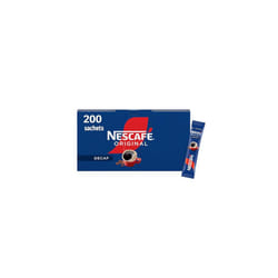 NESCAFÃ Original Decaf Instant Coffee Sachets - 200 x 1.8g Sticks
