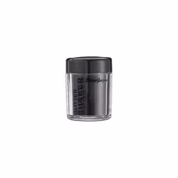 Stargazer Glitter Shaker, Onix. Cosmetic glitter powder for use on the eyes, lips, face, body, hair and nails.