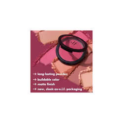 e.l.f. Primer-Infused Blush, Long Lasting & Budge-Free Makeup, Lightweight Feel & Medium Coverage, Always Cheeky