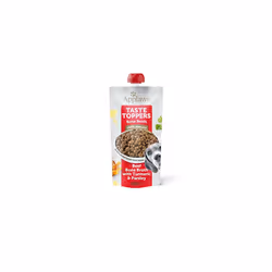 Applaws Taste Toppers 100% Natural Dog Food Topper, Beef Bone Broth for Dry Dog Food 6 x 200g Pouch