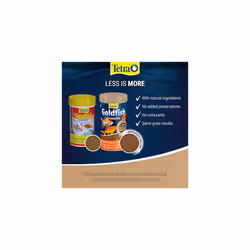 Tetra Goldfish Fish Food Granules, Complete Fish Food for All Smaller Goldfish, 32 g