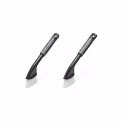 Addis ComfiGrip Grout/Cleaning Brush In Graphite With Stiff Bristles (Pack of 2)