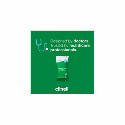 Clinell Universal Wipes - Disinfectant - 100 Refill - Kills 99.99% Germs