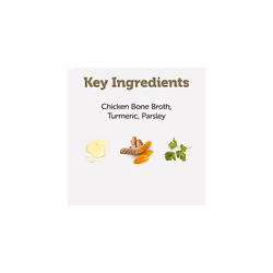 Applaws Taste Toppers 100% Natural Dog Food Topper, Chicken Bone Broth for Dry Dog Food 6 x 200g Pouch