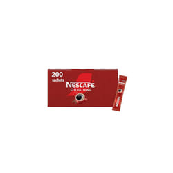 NESCAFÃ Original Instant Coffee Sachets - 200 x 1.8g Sticks