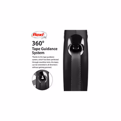 flexi - XS strap new classic belt 3 m, Black