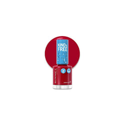 Rimmel London Kind and Free Clean Nail Polish 8ml 156 Poppy Pop Red