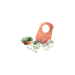 Tommee Tippee First Tastes Weaning Starter Kit 4+ Months Bowls, Spoons, Bib & Sippy Cup