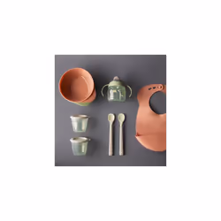 Tommee Tippee First Tastes Weaning Starter Kit 4+ Months Bowls, Spoons, Bib & Sippy Cup