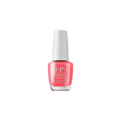 OPI Nature Strong Nail Polish, Vegan, Quick Dry, Red, 15ml