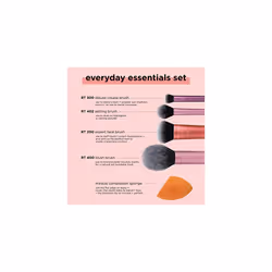 Real Techniques Everyday Essentials + Sponge Kit - 5 Piece Set