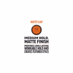 American Crew Texturising Matte Clay - Medium Hold, 85g