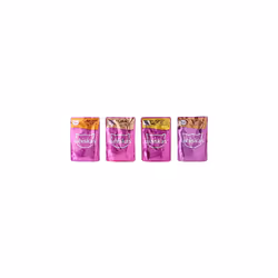 WHISKAS 1+ Cat Pouches Poultry Feasts in Gravy 4x12x85g