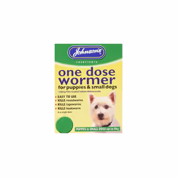 Johnsons Vet Easy One Dose Wormer, Size 1