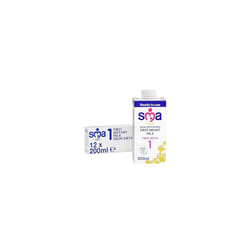 SMA First Infant Baby Milk, Pro from Birth, Ready to Use, Liquid Formula Milk, 200 ml (Pack of 12), Packaging May Vary