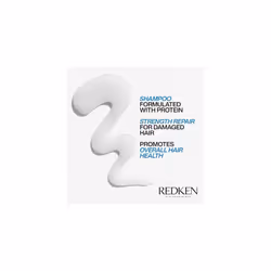 REDKEN Shampoo, For Damaged Hair, Repairs Strength & Adds Flexibility, Extreme, 300 ml