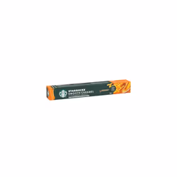 STARBUCKS Smooth Caramel Flavoured Coffee by Nespresso, Blonde Roast, Coffee Capsules 6 x 10 (60 Capsules)