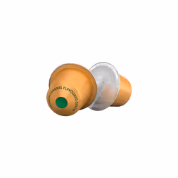 STARBUCKS Smooth Caramel Flavoured Coffee by Nespresso, Blonde Roast, Coffee Capsules 6 x 10 (60 Capsules)