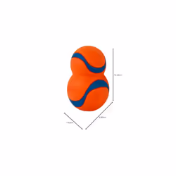 Chuckit! Ultra Tumbler Dog Ball Rubber High Bounce Erratic Dog Toy Launcher Compatible Fetch Toy for Dogs