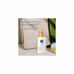 NIVEA SUN Protect Sensitive Sun Spray SPF50, Aloe Vera, 200 ml