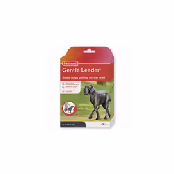 Beaphar Gentle Leader Head Collar - Large Dogs, Stops Pulling - Black