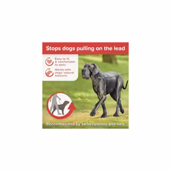 Beaphar Gentle Leader Head Collar - Large Dogs, Stops Pulling - Black