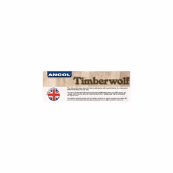 Ancol Timberwolf Bonded Thread Leather Sable Round Collar Pet Training Accessory 55-63 cm, Size 8