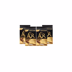 L'OR Classique Coffee Beans 200g Intensity 6 (4 x 200g, 800g Total)