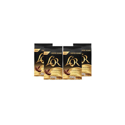 L'OR Classique Coffee Beans 200g Intensity 6 (4 x 200g, 800g Total)