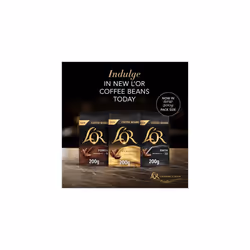 L'OR Classique Coffee Beans 200g Intensity 6 (4 x 200g, 800g Total)