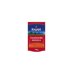Rajah Spices Tandoori Masala Seasoning | Tandoori Seasoning Powder | Tandoori Rub | Tandoori Marinade | Tandoori Spice Mix | Tandoori Curry (100G)