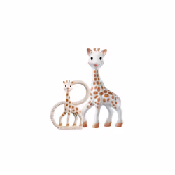 Sophie la girafe Teether & Ring Gift Set - 100% Natural Rubber