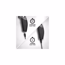 Wahl Clip âN Rinse Cord/Cordless Hair Clipper - Washable Head