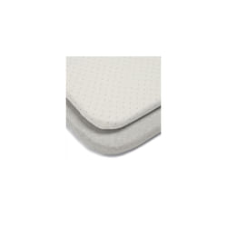 Mamas & Papas 2 Universal Crib Fitted Sheets, Grey Star/Grey Stripe
