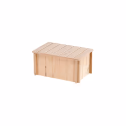 Ferplast Guinea Pig Wooden House, House for Guinea Pig, Small Pet House, FSC Certificated Wood, 26 x 17.3 x 13 cm